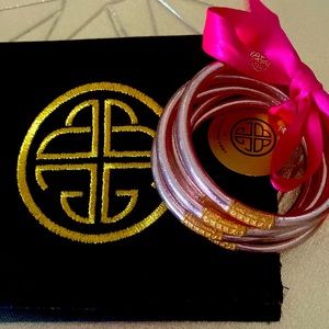 Budhagirl set of 6 bangles (Champagne)